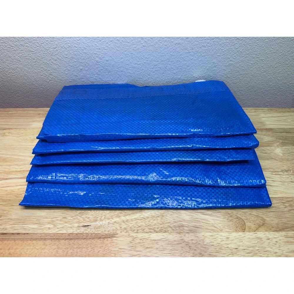 IKEA FRAKTA Large Blue Shopping Bag 5 Pack 19 Gallon Heavy Duty Totes